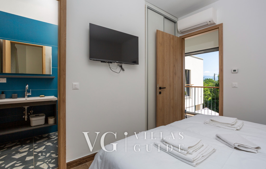 Villa il giardino segreto with pool Spavaća soba