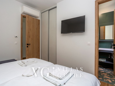 Villa il giardino segreto with pool Spavaća soba