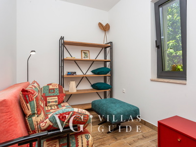 Villa il giardino segreto with pool Spavaća soba