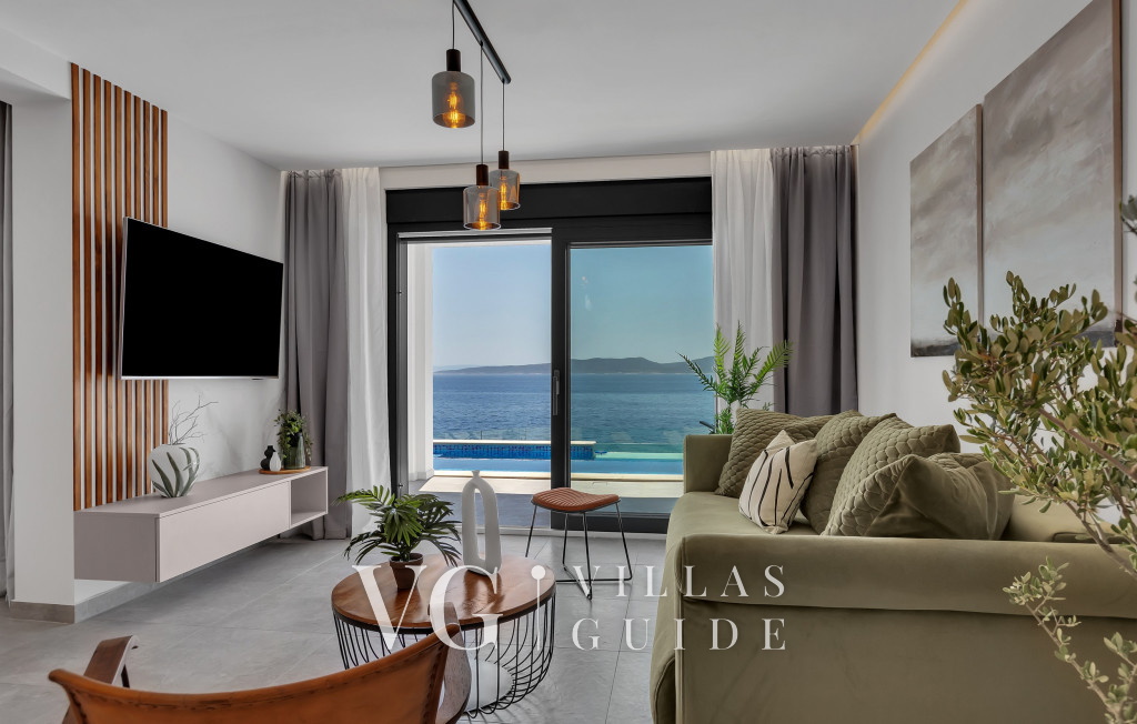 Villa Smilje - Omiš-Pisak Wohnzimmer