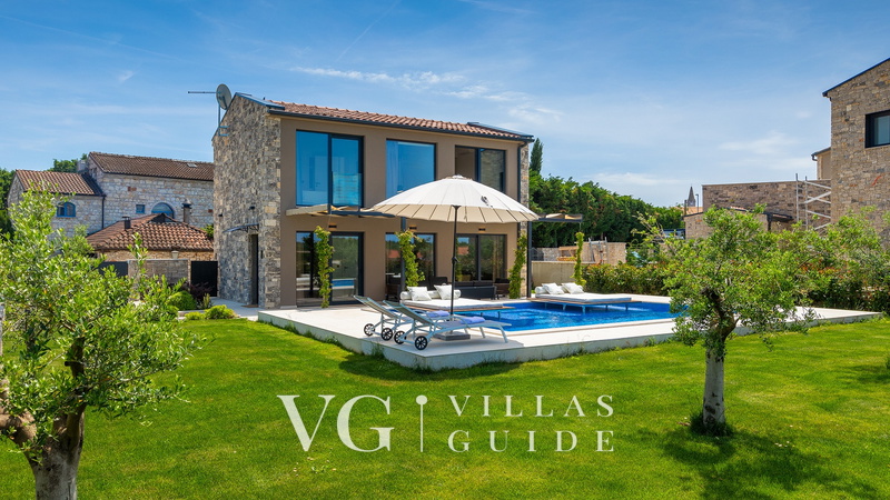 Villa Petrush Garden and property exterior
