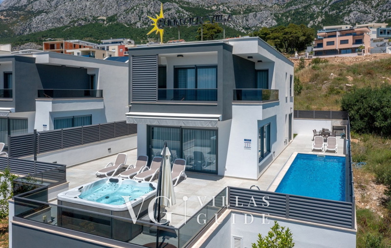 Sunny Lux Villa 1 - Makarska Dvorište i vanjski dio objekta