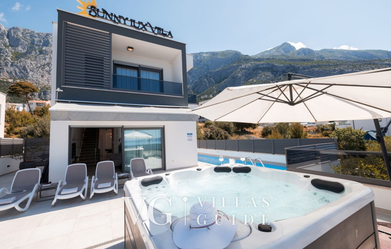 Sunny Lux Villa 1 - Makarska Dvorište i vanjski dio objekta