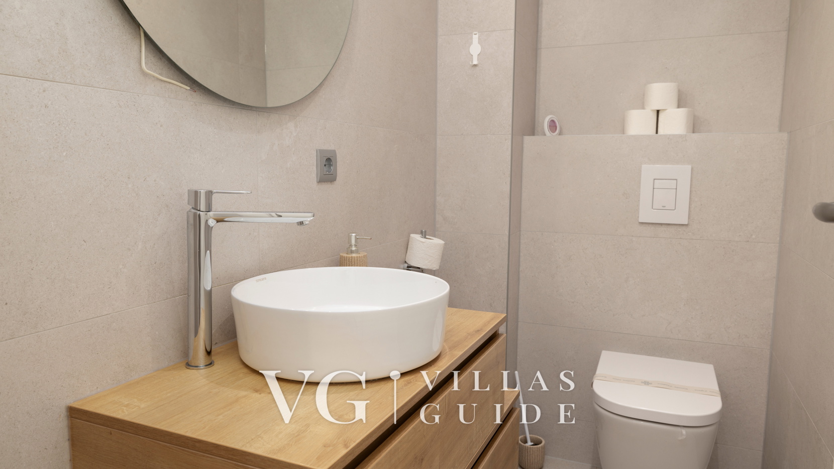 Sunny Lux Villa 1 - Makarska Toilette per gli ospiti