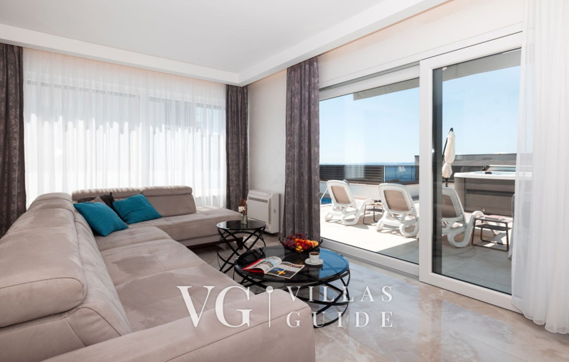 Sunny Lux Villa 2 - Makarska Living room