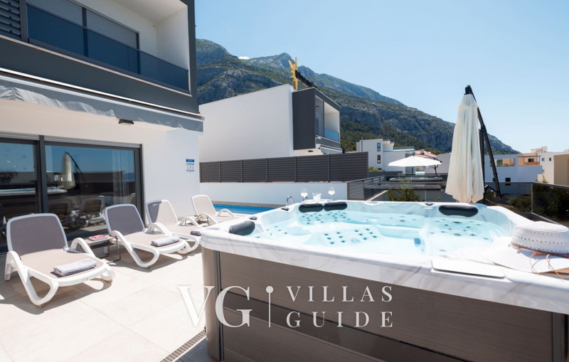 Sunny Lux Villa 2 - Makarska Garden and property exterior