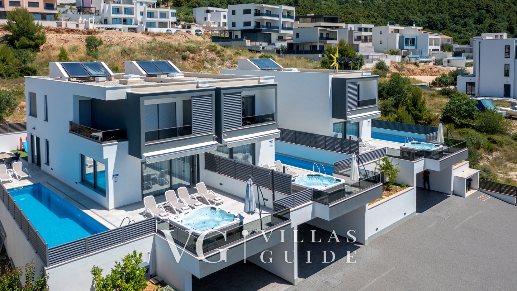 Sunny Lux Villa 2 - Makarska Garden and property exterior