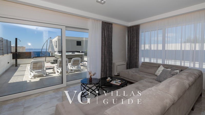 Sunny Lux Villa 3 - Makarska Wohnzimmer