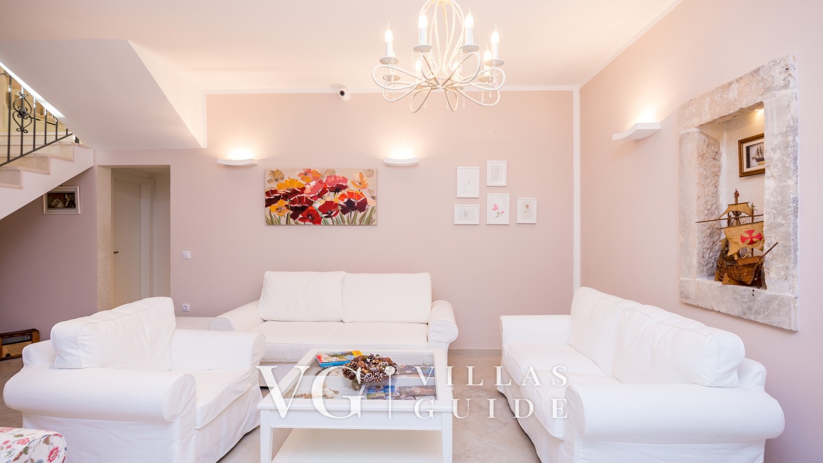 Villa Blue Living room