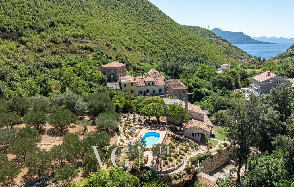 Villa Trstenik Garden and property exterior