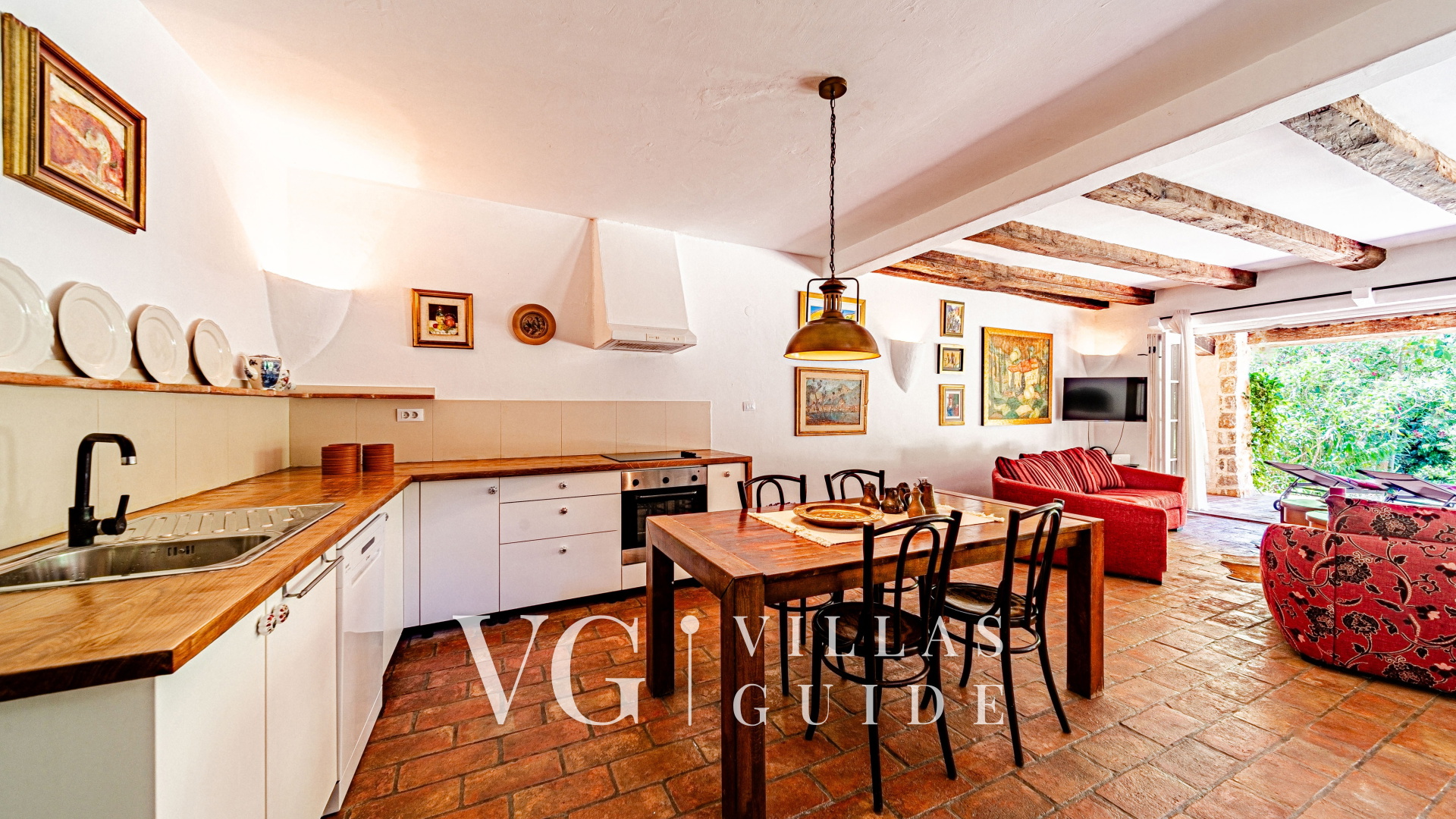 Villa Trstenik Cucina