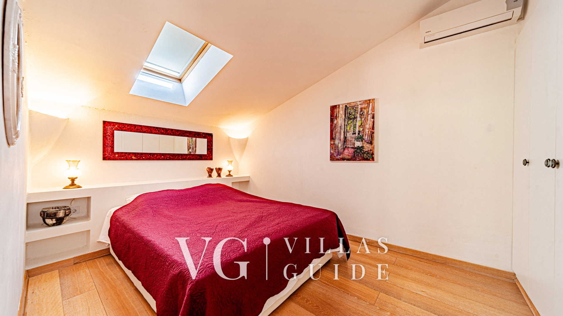 Villa Trstenik Camera da letto