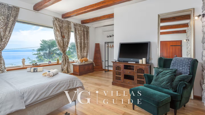 Villa View Kvarner - Opatija Camera da letto