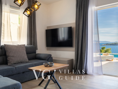 Villa Josip - Korčula Wohnzimmer