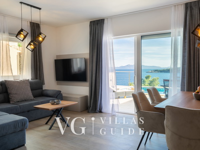 Villa Josip - Korčula Wohnzimmer