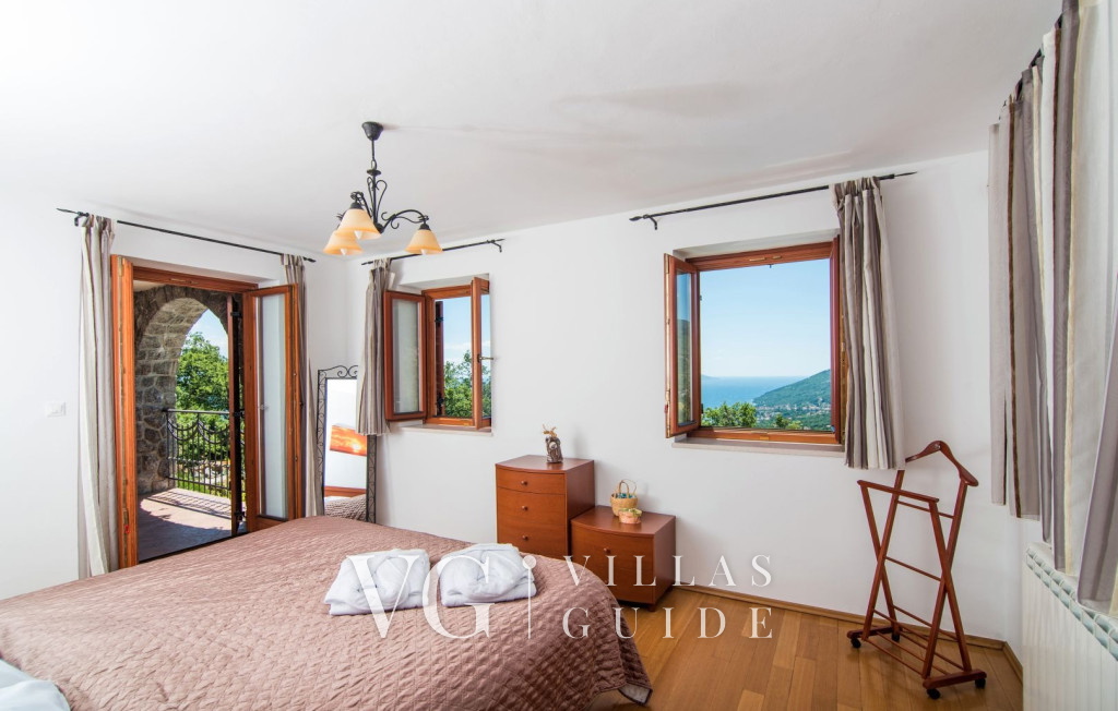 Villa Opatija Schlafzimmer