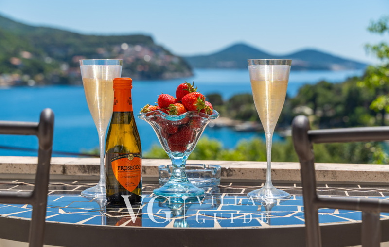 Apartman Marita Garten und Außenbereich