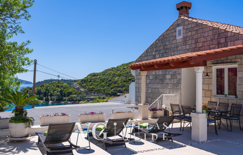 Apartman Marita Garten und Außenbereich