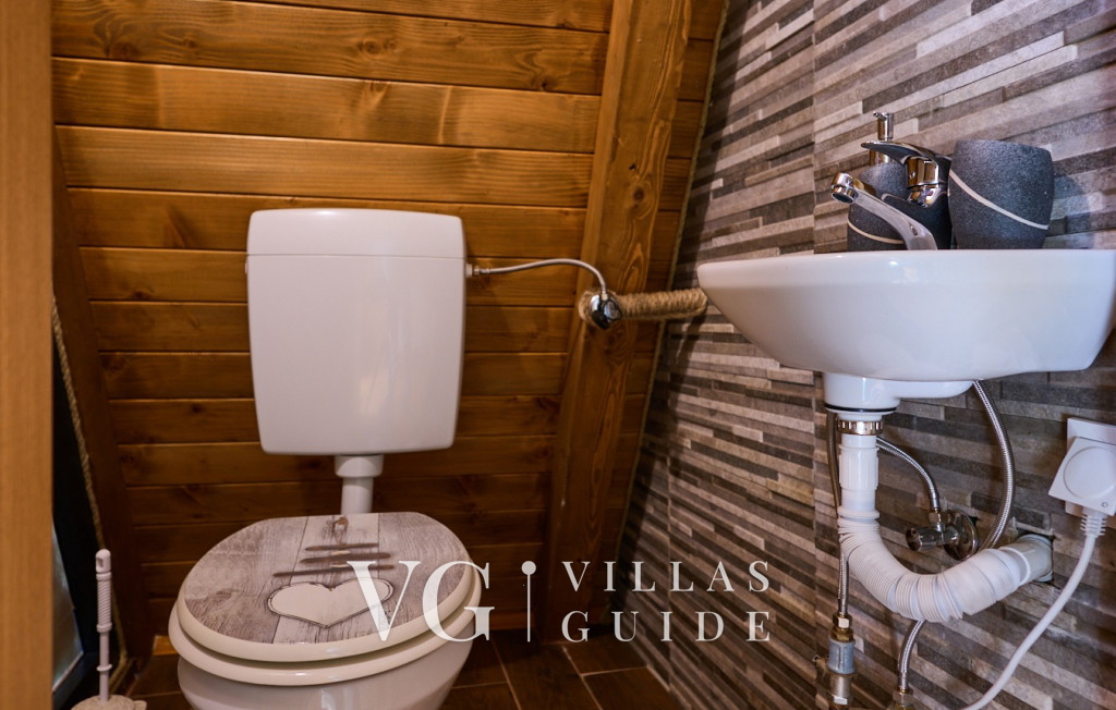 Holiday Home Zeleni Brijeg Toilette per gli ospiti