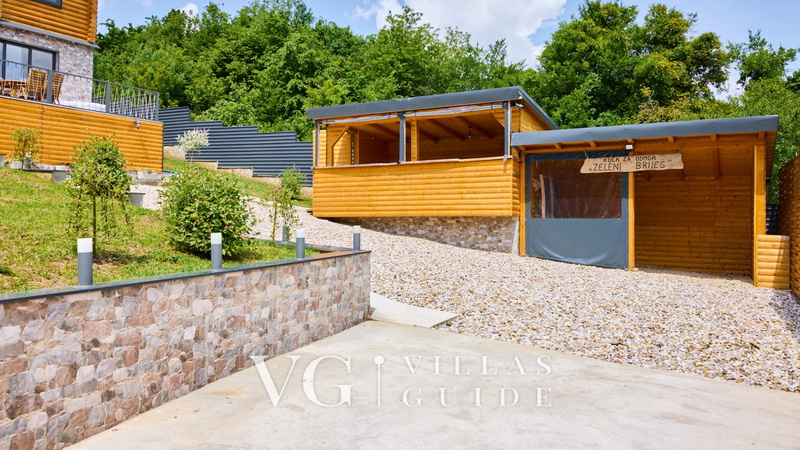 Holiday Home Zeleni Brijeg Garden and property exterior