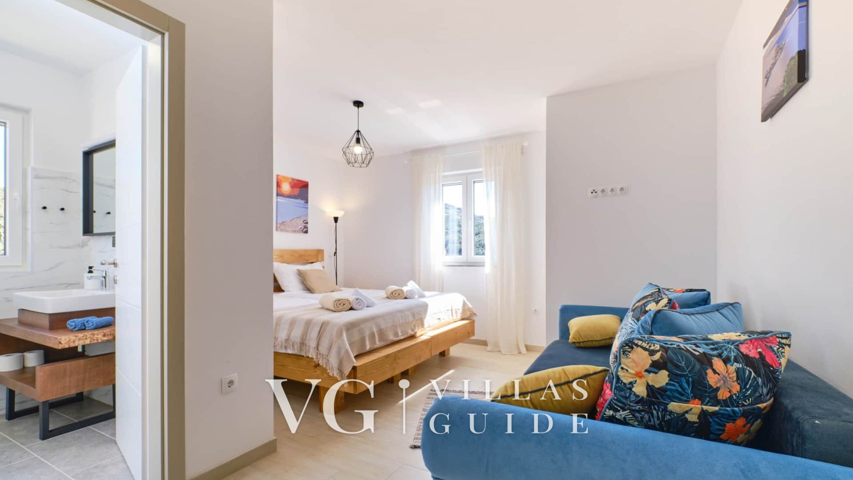 Villa Miholašćica 2 - Island Cres Spavaća soba