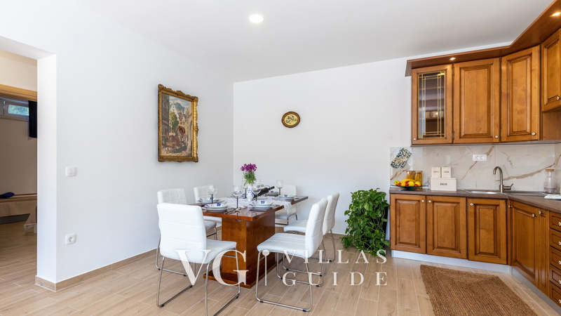 Apartment Zelenika Villa Küche