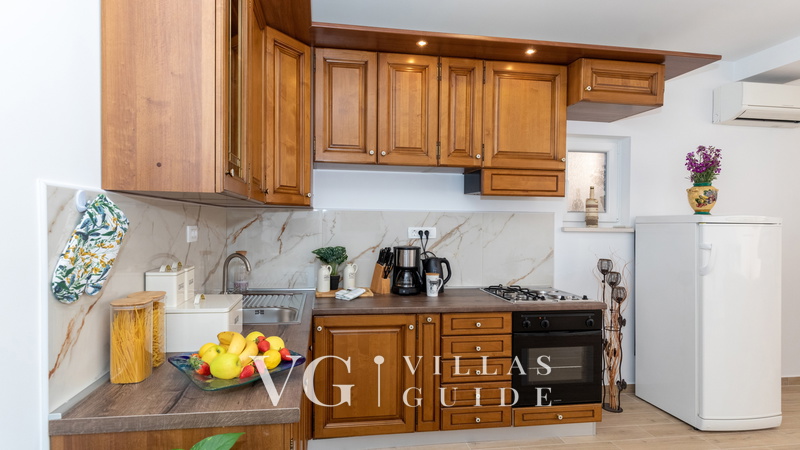 Apartment Zelenika Villa Küche