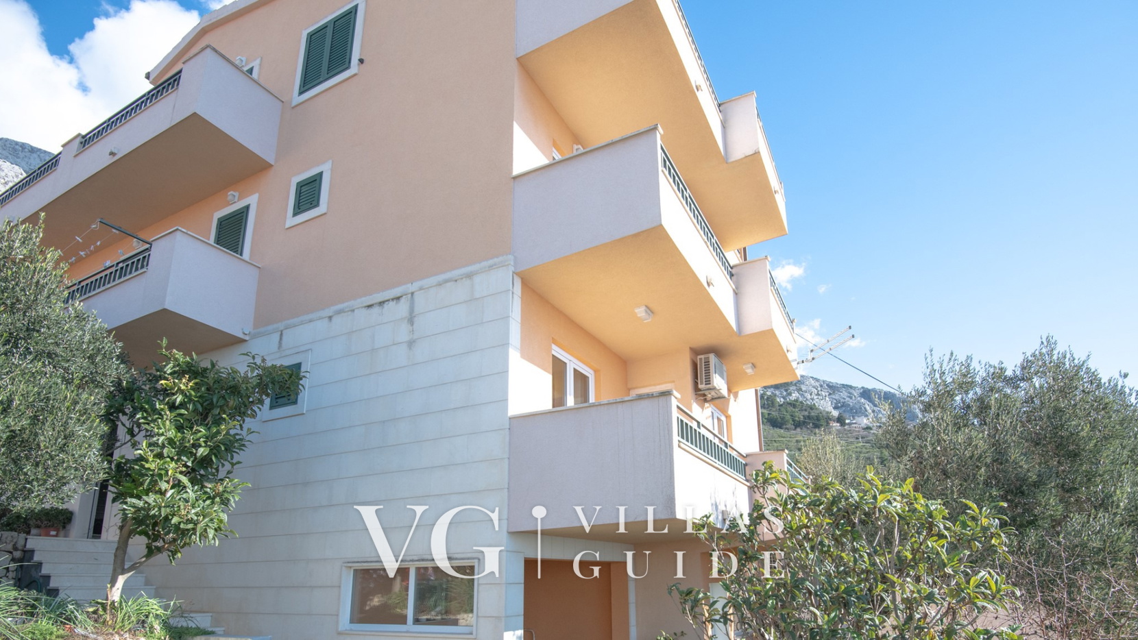 Apartman Tara - Makarska Dvorište i vanjski dio objekta