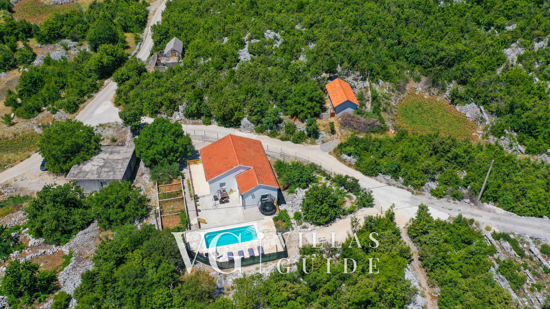 Villa Sanja - Makarska-Duge Njive Garden and property exterior