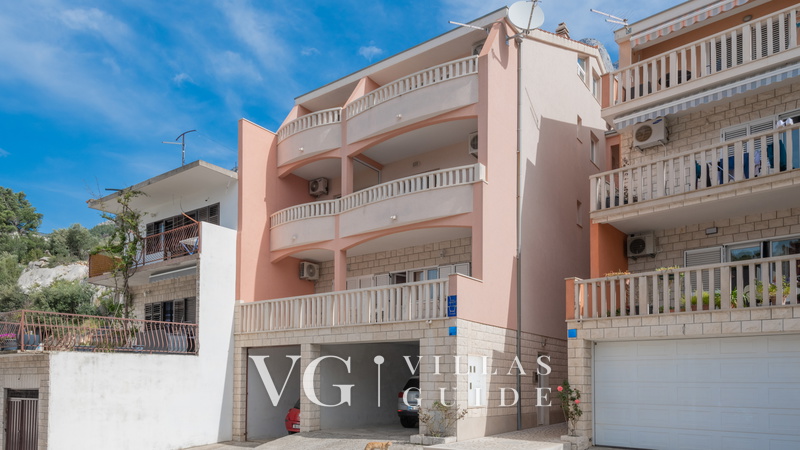 Apartman Erstić 1 - Baška Voda Garden and property exterior