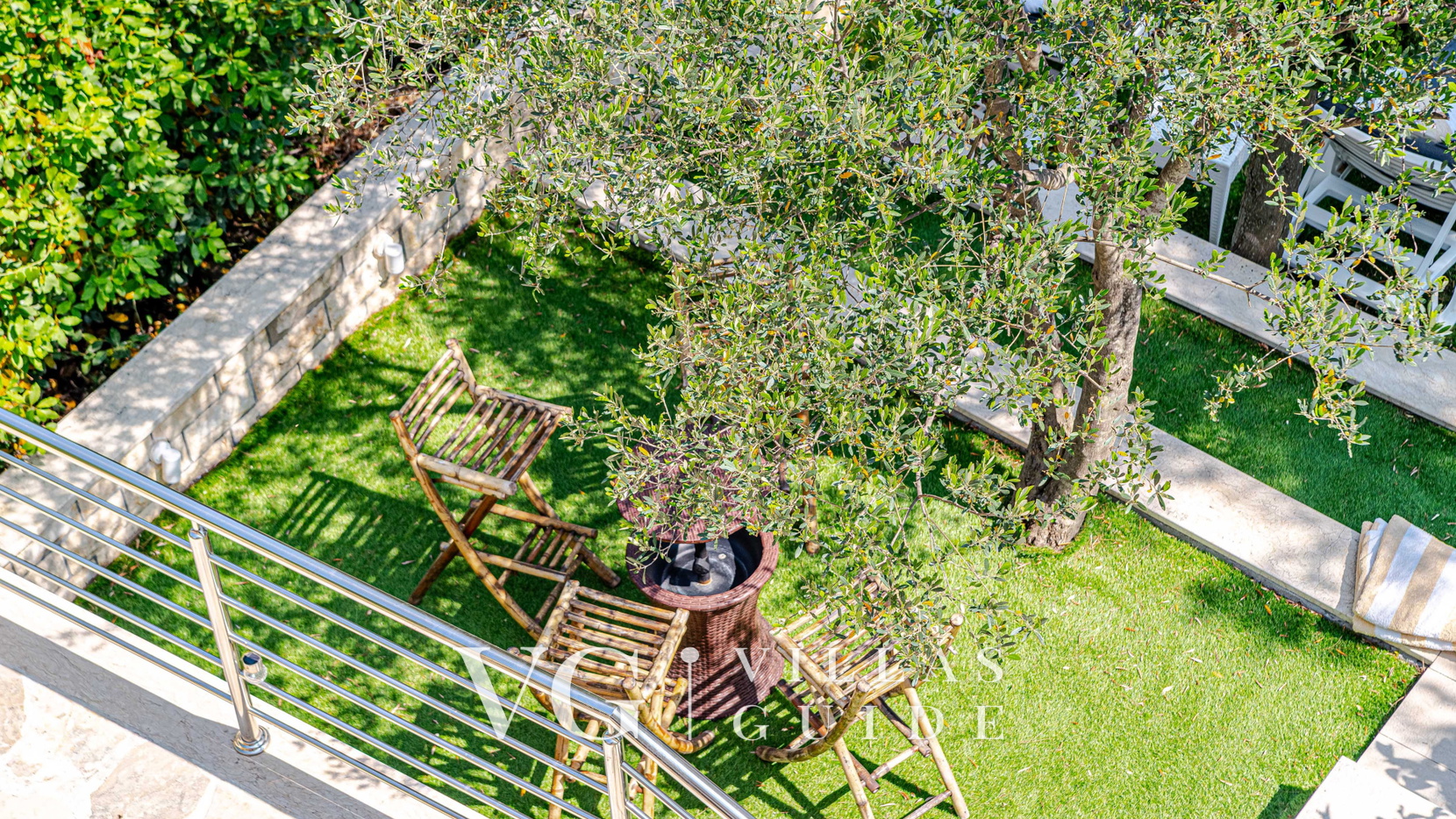 Villa Soldo Garden and property exterior