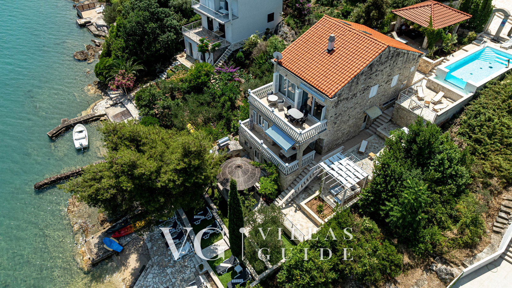 Villa Soldo Garden and property exterior