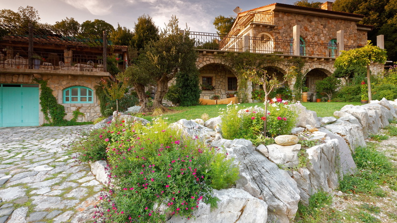 House sound of nature pool Crikvenica