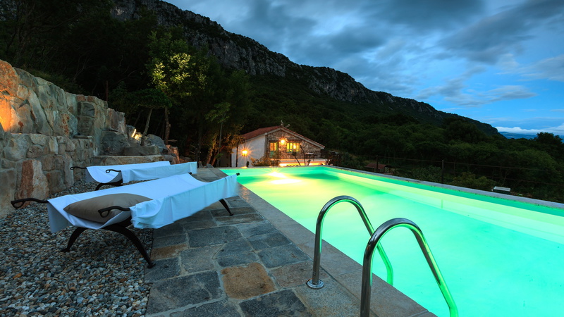 House sound of nature pool Crikvenica