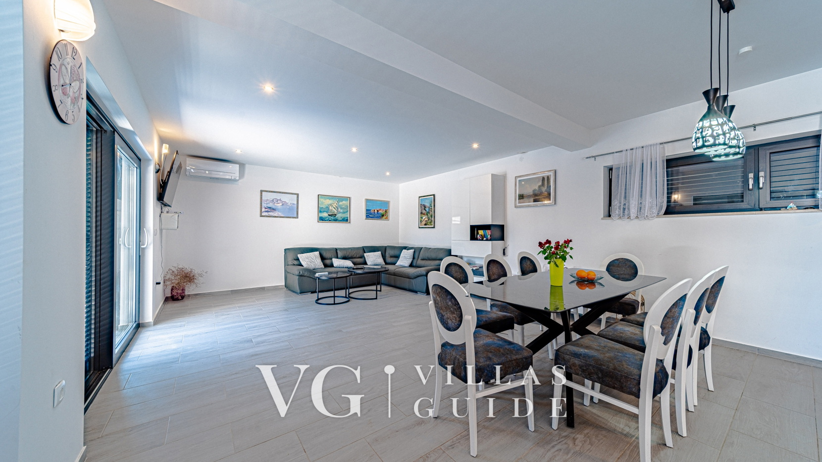 Villa Angela Wohnzimmer