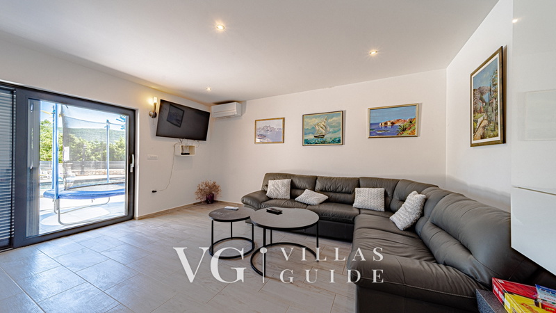 Villa Angela Wohnzimmer