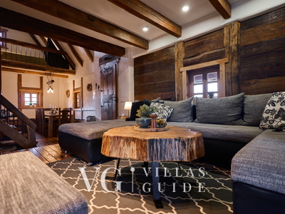 Holiday Home Trnovka Wohnzimmer