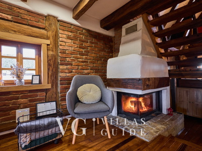 Holiday Home Trnovka Wohnzimmer