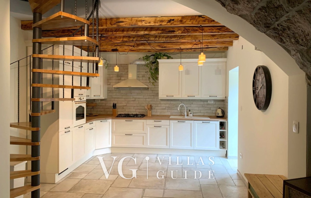Villa Stancija Kavali Küche