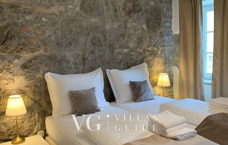 Villa Stancija Kavali Schlafzimmer