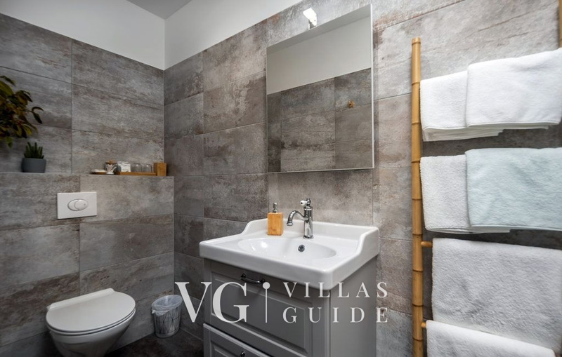 Villa Stancija Kavali Badezimmer