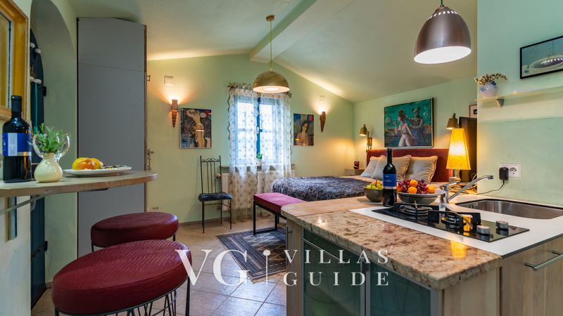 Little Blue House Dnevni boravak