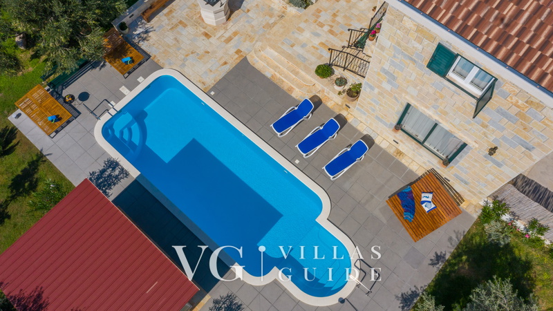 Villa Dominus - Split-Žrnovnica Garten und Außenbereich
