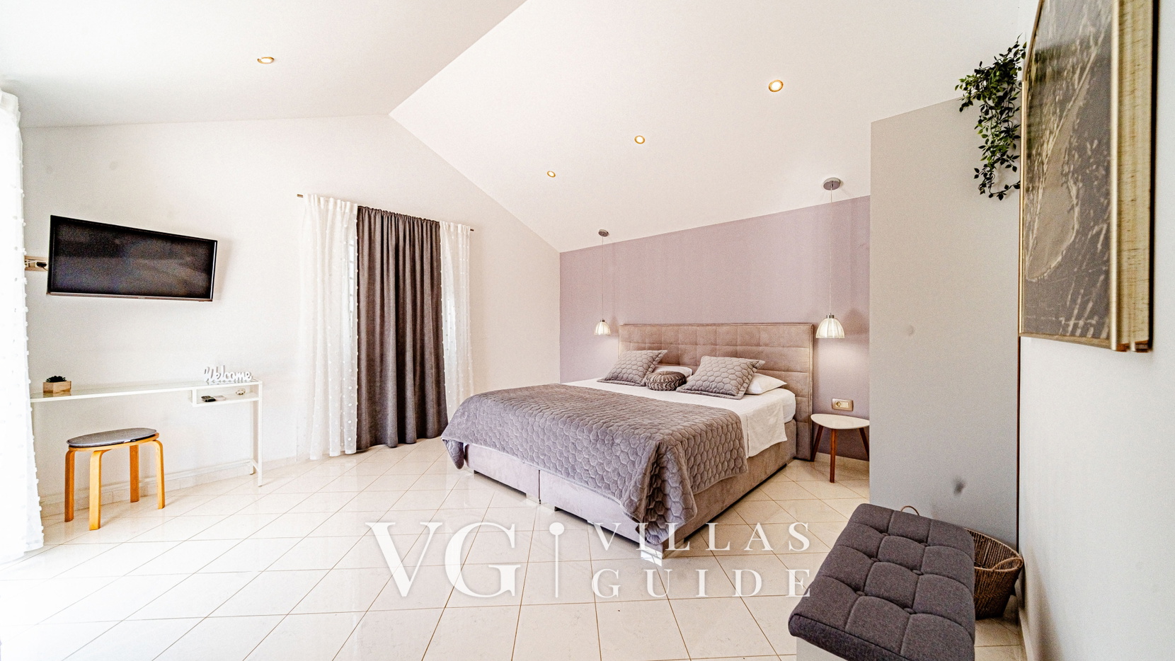 Villa Bradat Camera da letto