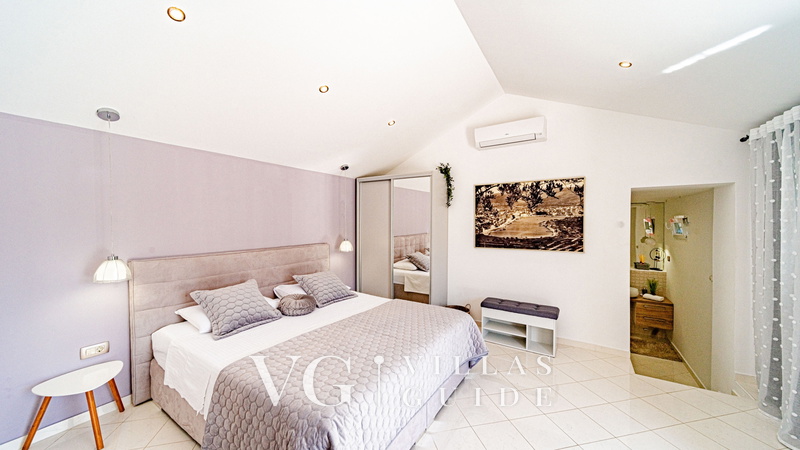 Villa Bradat Camera da letto