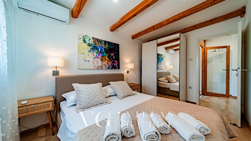 Villa Bradat Camera da letto