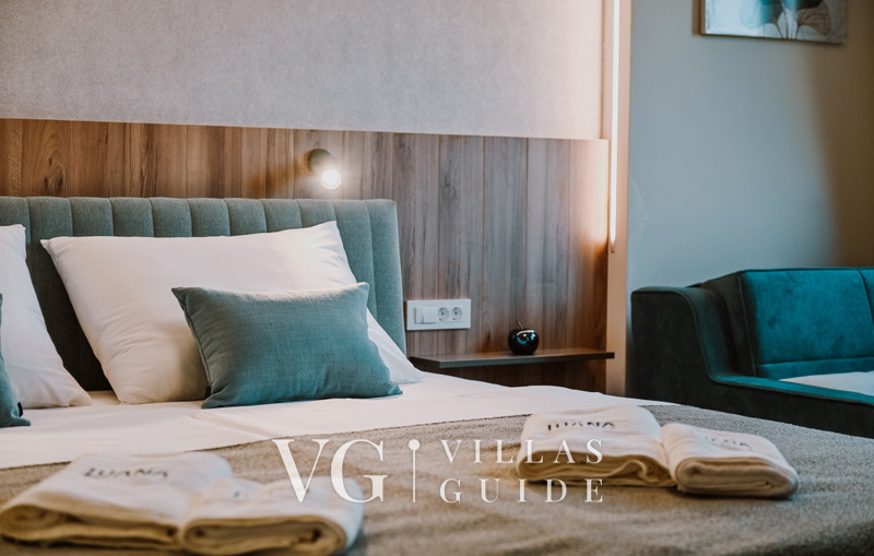 Villa Lu 1 Krk Schlafzimmer