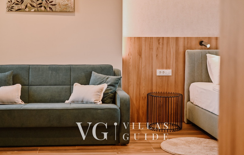 Villa Lu 1 Krk Schlafzimmer