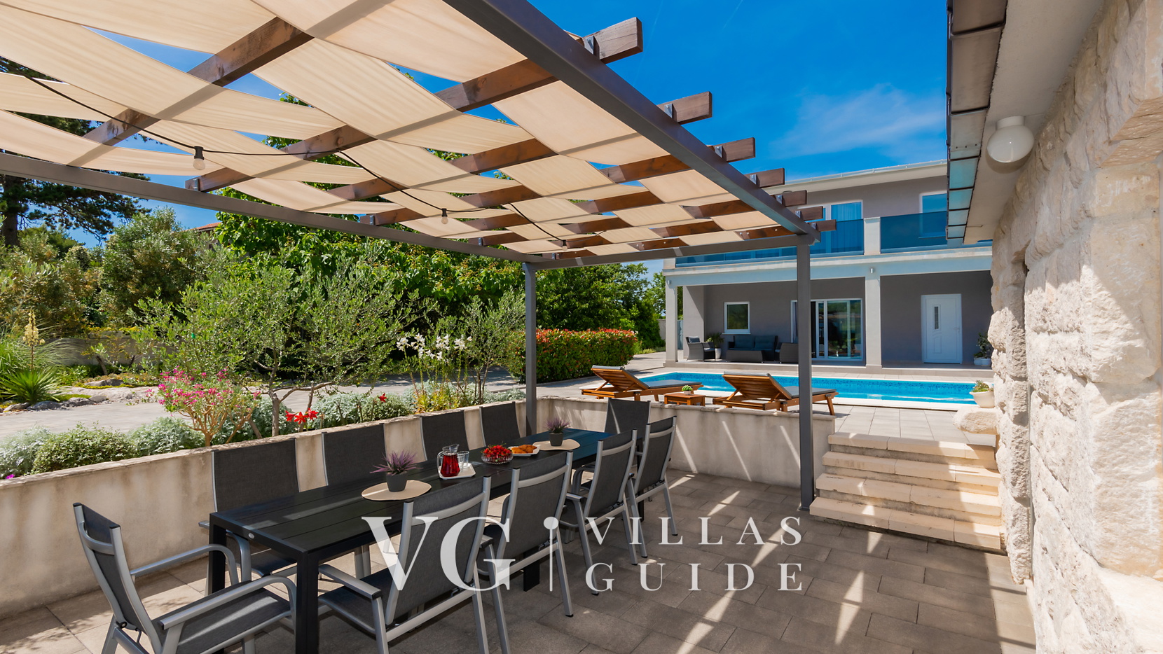 Villa Ivanova - Makarska-Zadvarje Dvorište i vanjski dio objekta