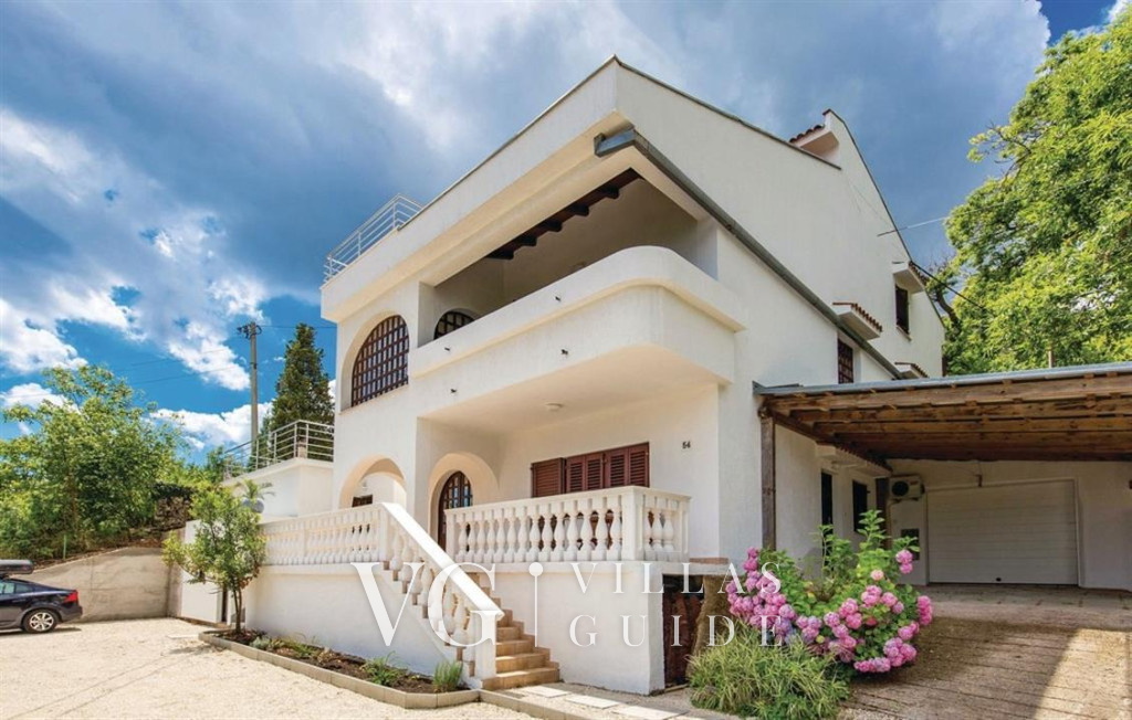 Villa Nino with view - Lovran Garden and property exterior